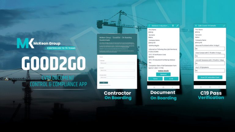Construction Network Ireland McKeon Group Develops Good2Go Construction App for the Industry