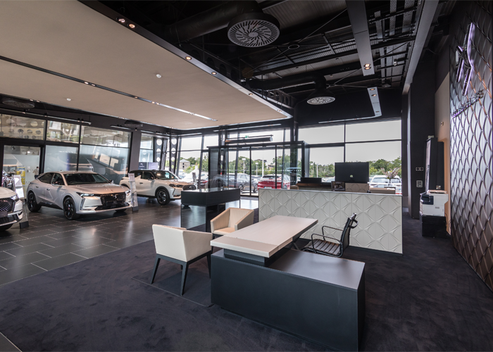 Motor showroom fit out